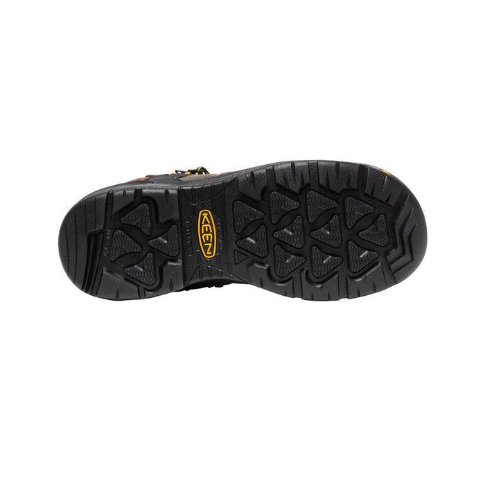 Keen Utility Dover 6-inch waterproof work boot in dark earth and black, alternate view