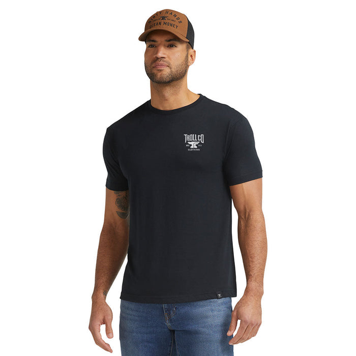 Troll Co. Pay Me t-shirt in black, additional product image