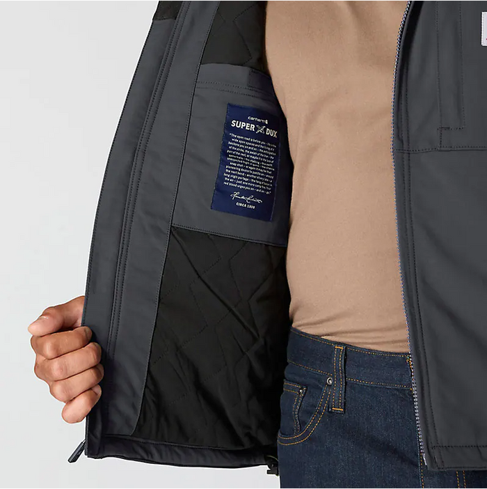 Men's Super Dux® Full Swing® Insulated Tech Jacket - 3 Warmest Rating - Shadow