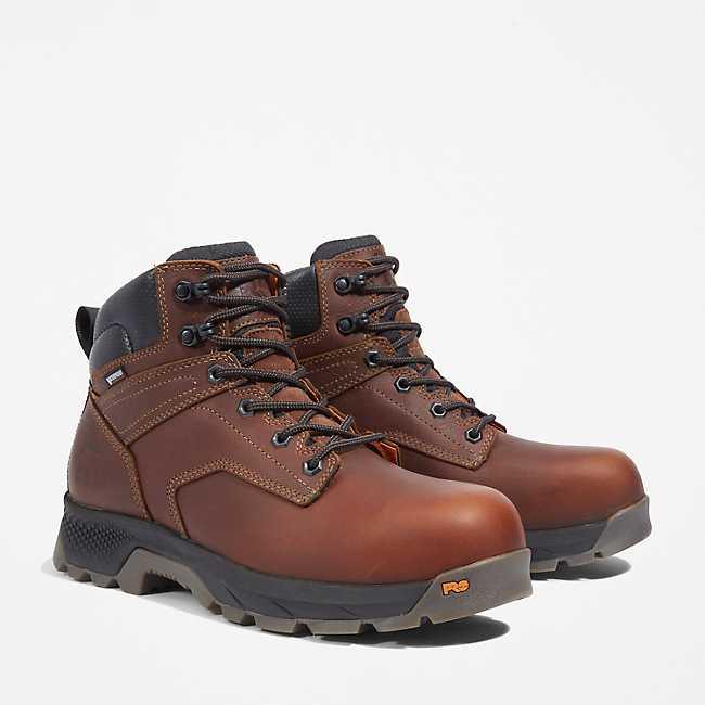 Timberland PRO TiTAN EV 6 inch composite toe work boot, third alternate view