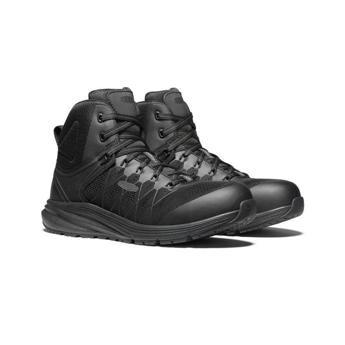 Keen Utility Vista Energy Mid athletic hybrid work boot in black, alternate product view
