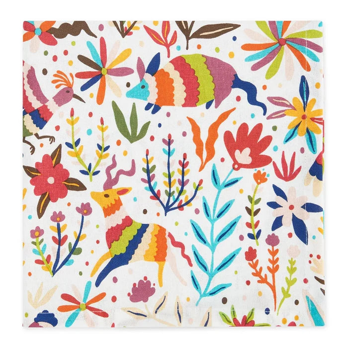Mexican Otomi Printed Napkin Set