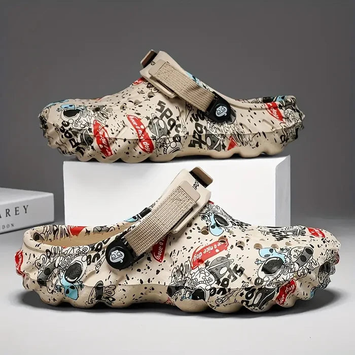 MF06062 Street Punk Retro Slippers