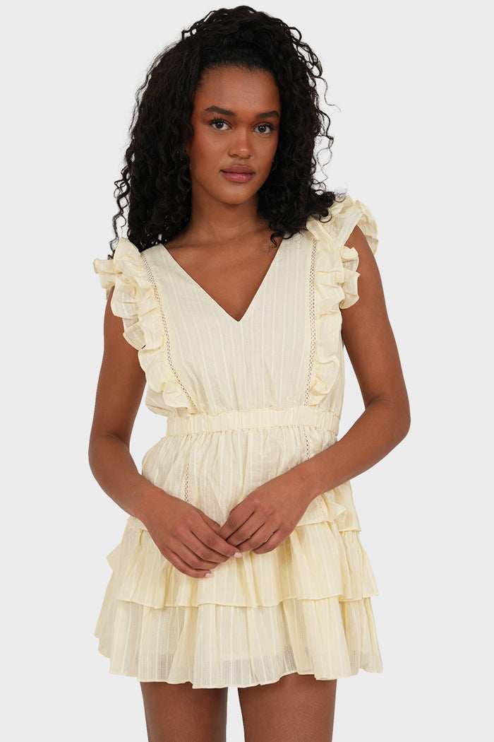 "Mia" dress yellow
