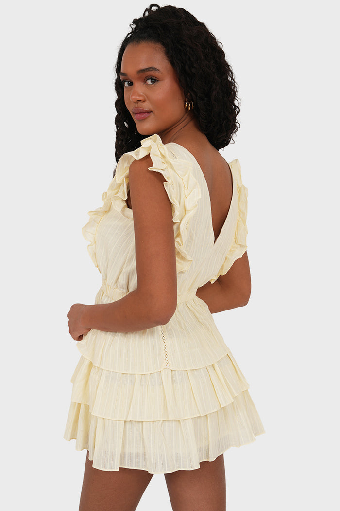 "Mia" dress yellow