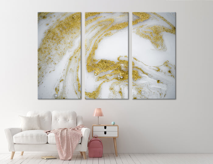 Milky Abstract Canvas Print #1108