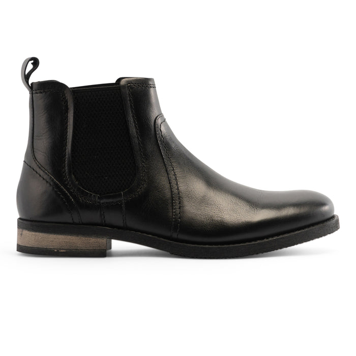 Miller Leather Chelsea Boots - Black