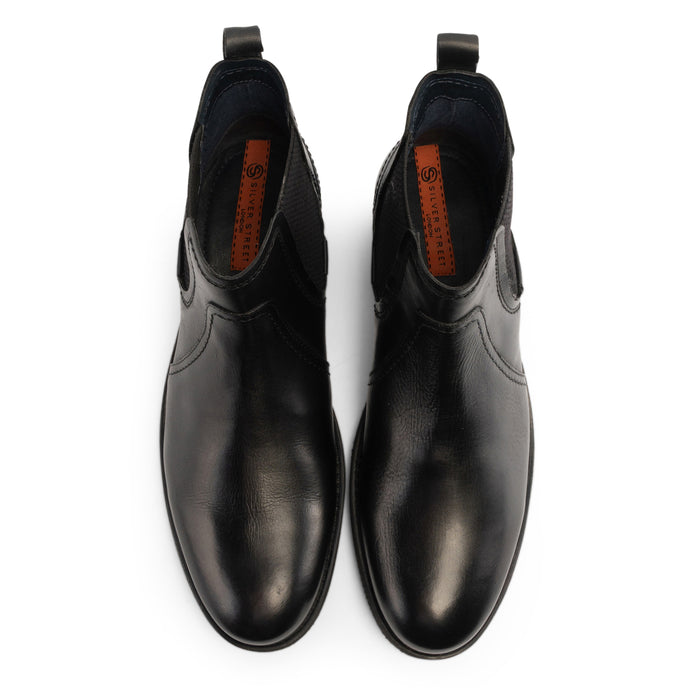 Miller Leather Chelsea Boots - Black