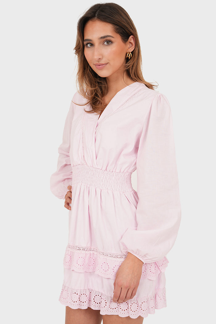 "Mira" dress pink