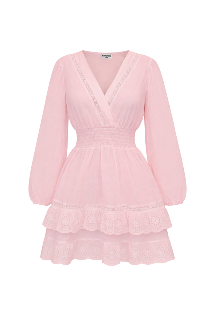 "Mira" dress pink