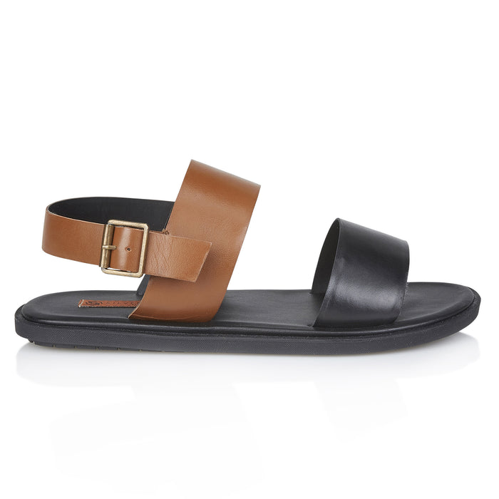 Mitcham Leather Sandals - Black