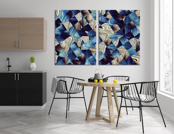 Modern Wall Art Canvas Print #1094
