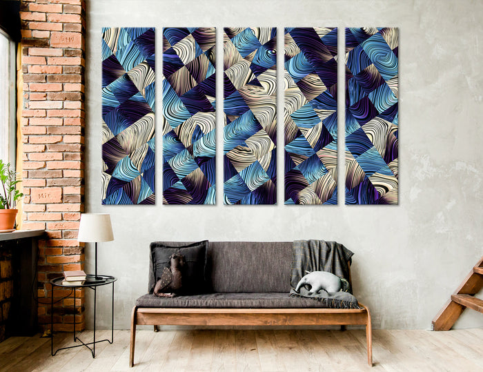 Modern Wall Art Canvas Print #1094