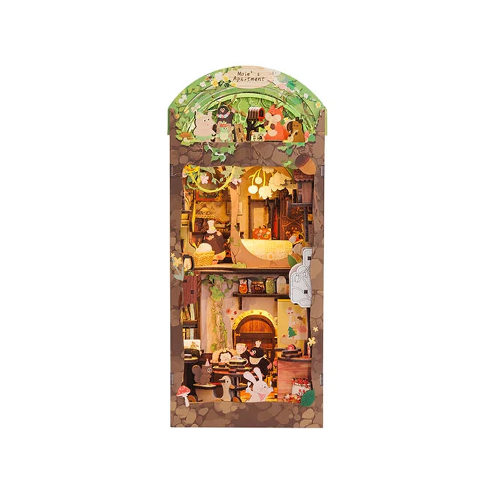 Mole's Apartment DIY Bookend Puzzle