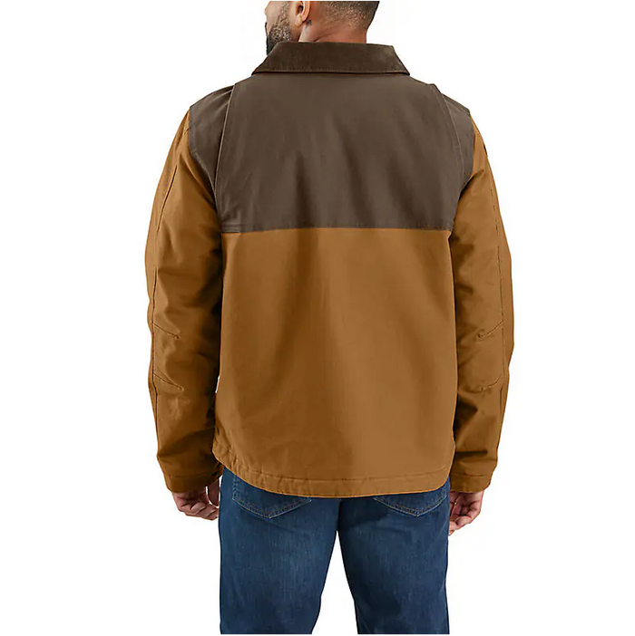 Carhartt Montana relaxed fit insulated jacket in Carhartt brown and coffee, additional product image