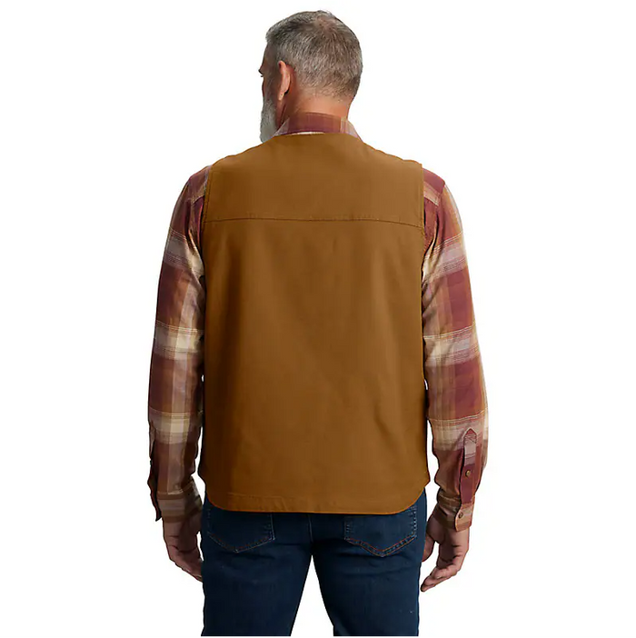 Carhartt Montana duck vest in Carhartt brown, additional product image