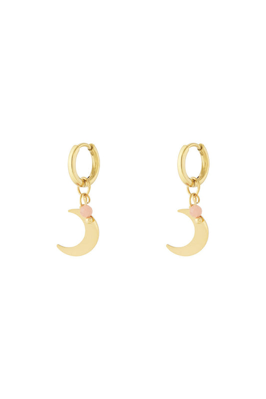 "Moon" earrings