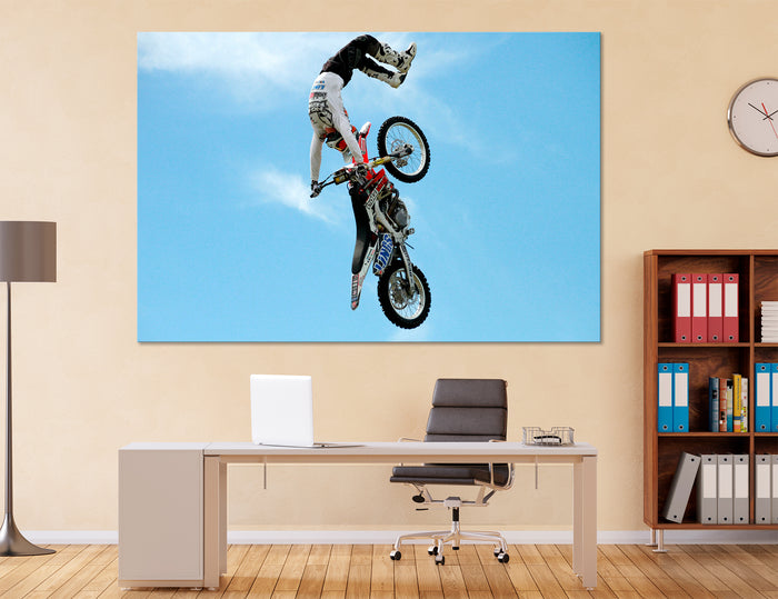 Motocross Canvas Print #4010