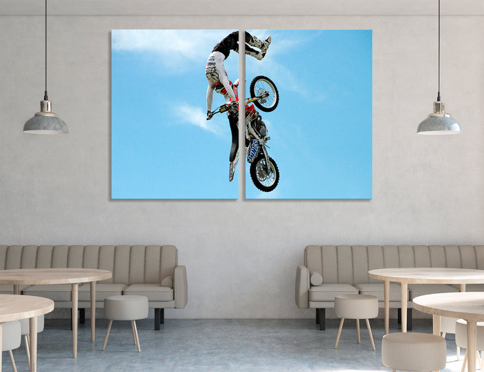 Motocross Canvas Print #4010