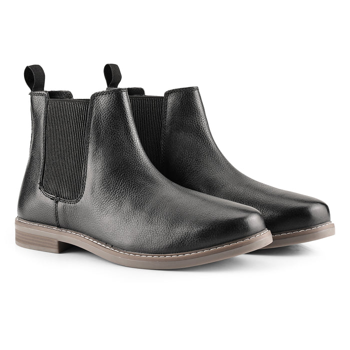 Mount Leather Chelsea Boots - Black