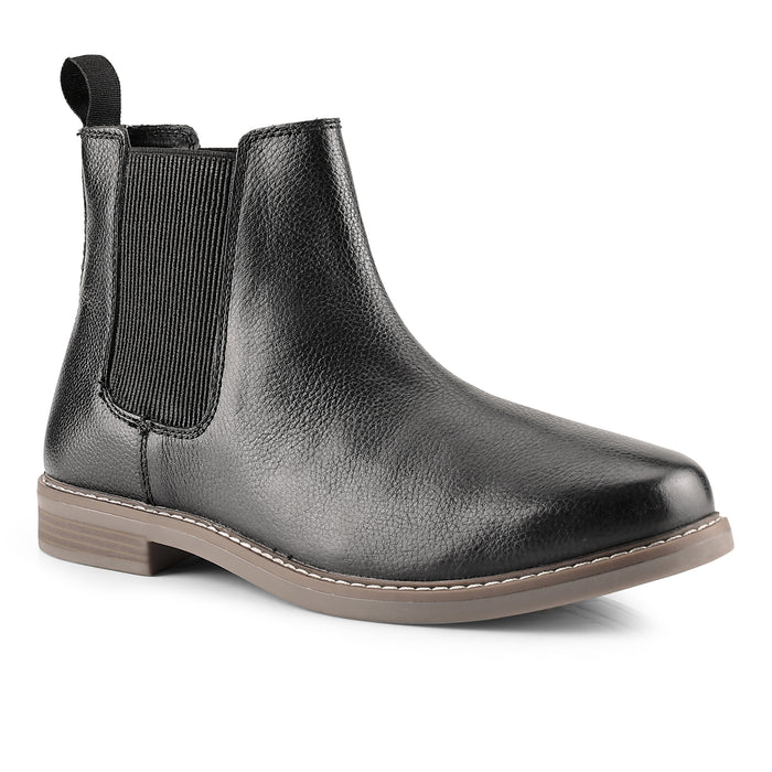 Mount Leather Chelsea Boots - Black