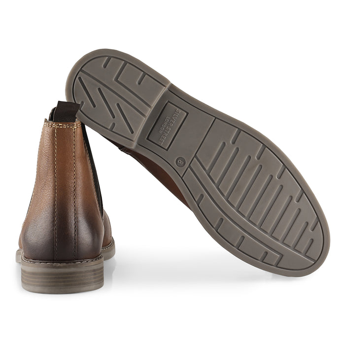Mount Leather Chelsea Boots - Brown