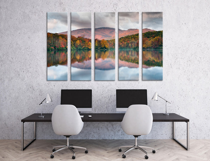 Mountain Lake Canvas Print #7049