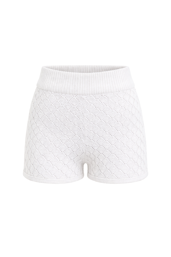"Myra" short white