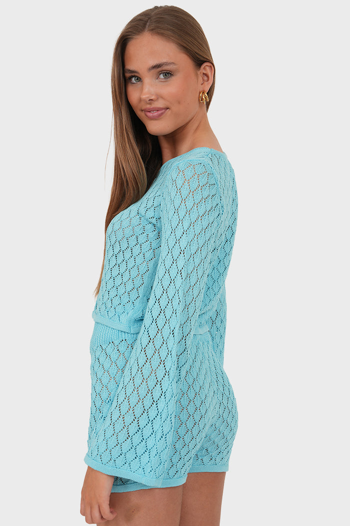 "Myra" top sky
