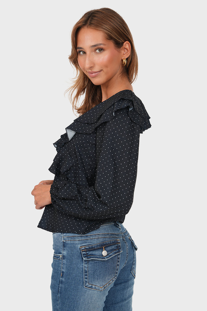 "Nayla" blouse navy