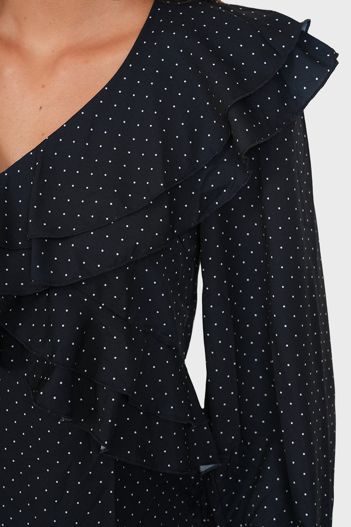 "Nayla" blouse navy