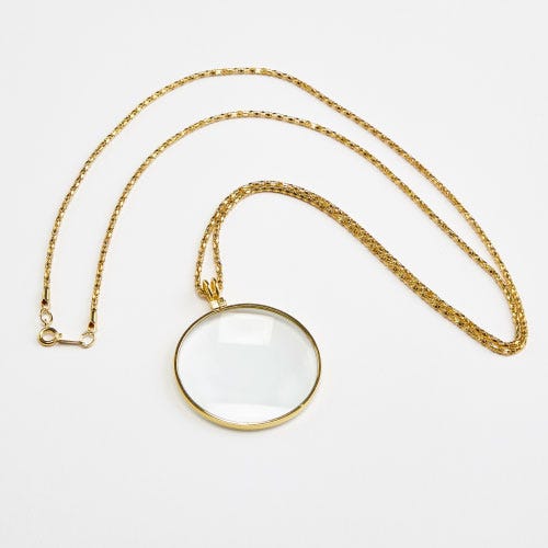 Necklace Pendant Magnifier