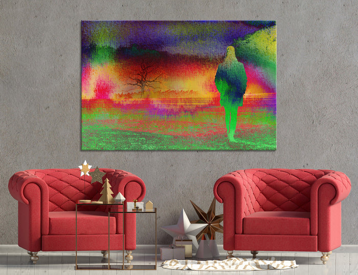 Negative Art Canvas Print #1133