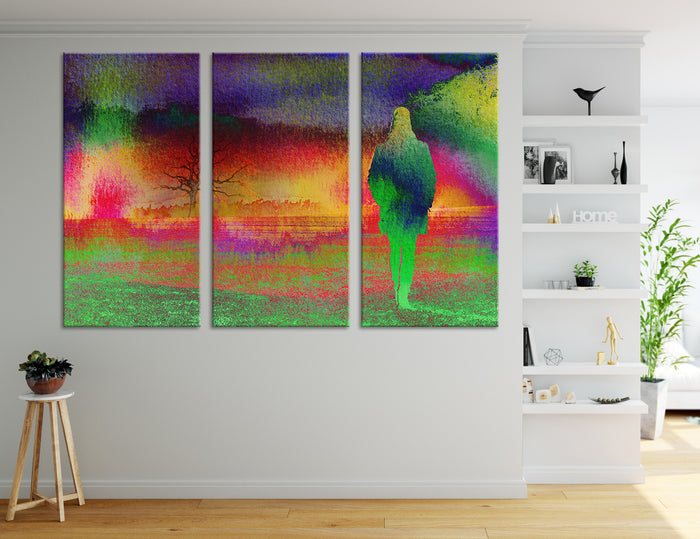 Negative Art Canvas Print #1133