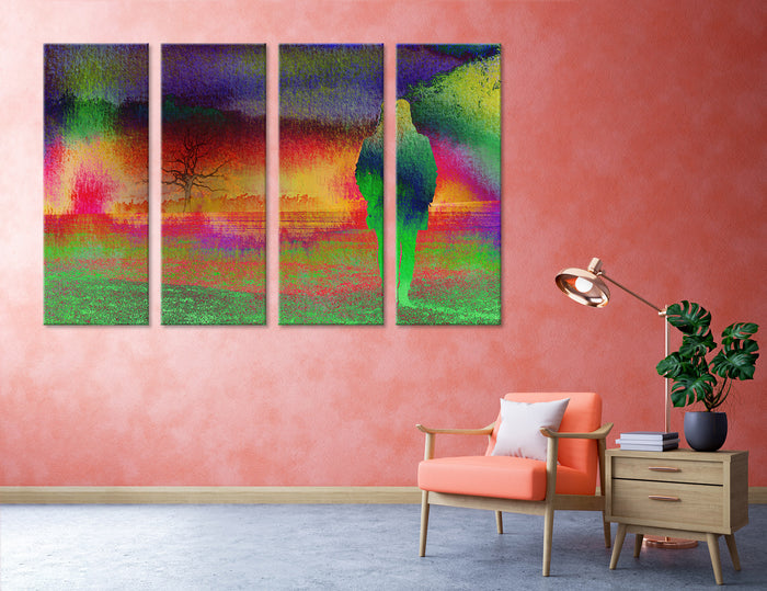 Negative Art Canvas Print #1133