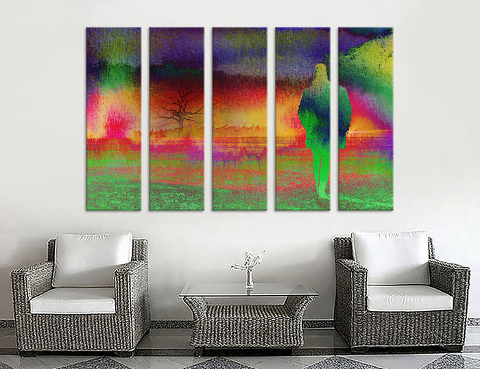 Negative Art Canvas Print #1133