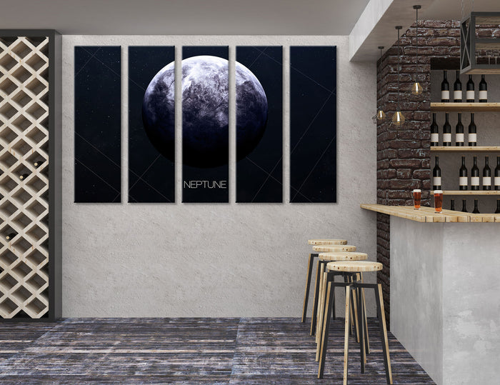 Neptune Art Canvas Print #6031