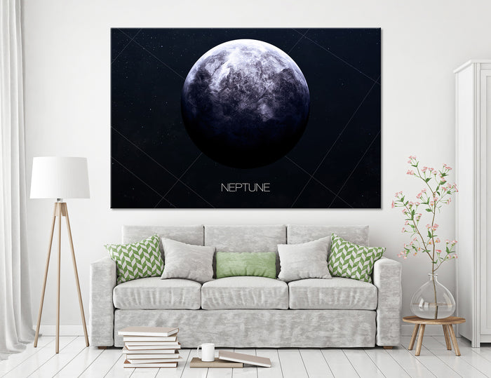 Neptune Art Canvas Print #6031
