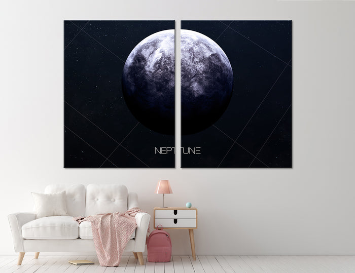 Neptune Art Canvas Print #6031