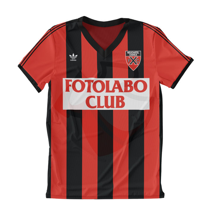 Neuchâtel Xamax FC Shirt 1991-1992 Home - Retro Jerseys, Neuchâtel Xamax FC Trikot