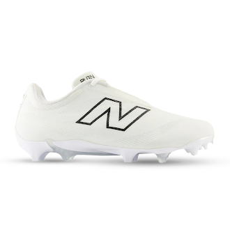 New Balance Burn X4 Lacrosse Cleats - White
