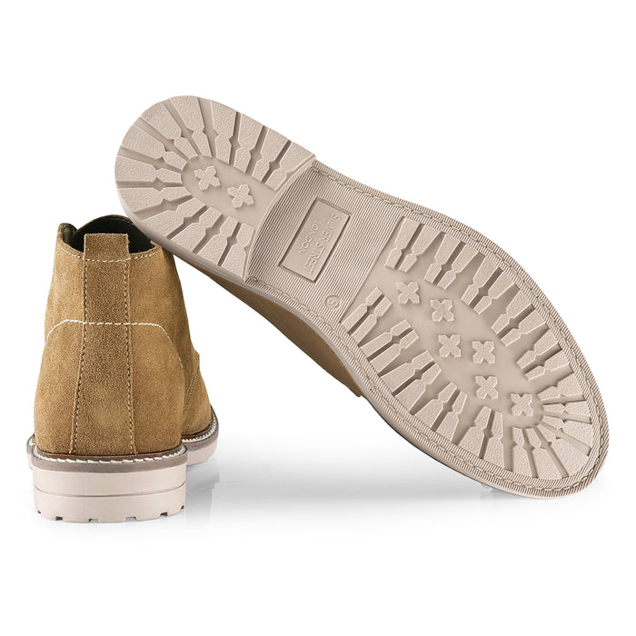 Newington Suede Leather Chukka Boots - Tan