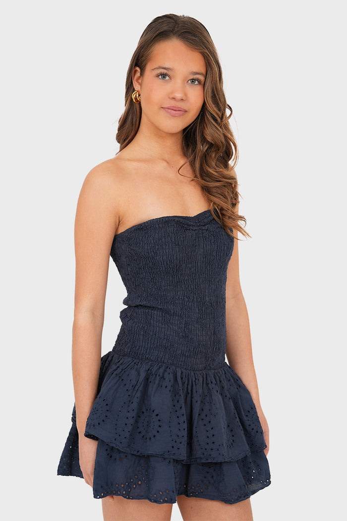 "Night out" dress navy