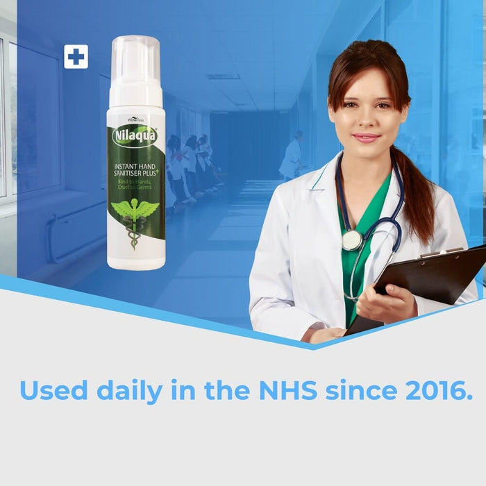 Nilaqua Alcohol-Free Hand Sanitiser Foamer 500ml