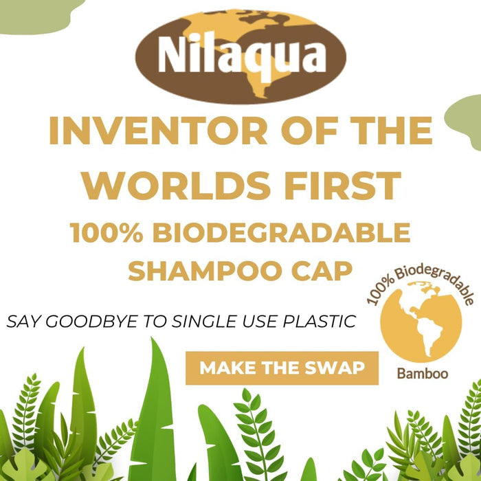 Nilaqua Eco Shampoo Cap Case of 24 - Apple & Jasmine