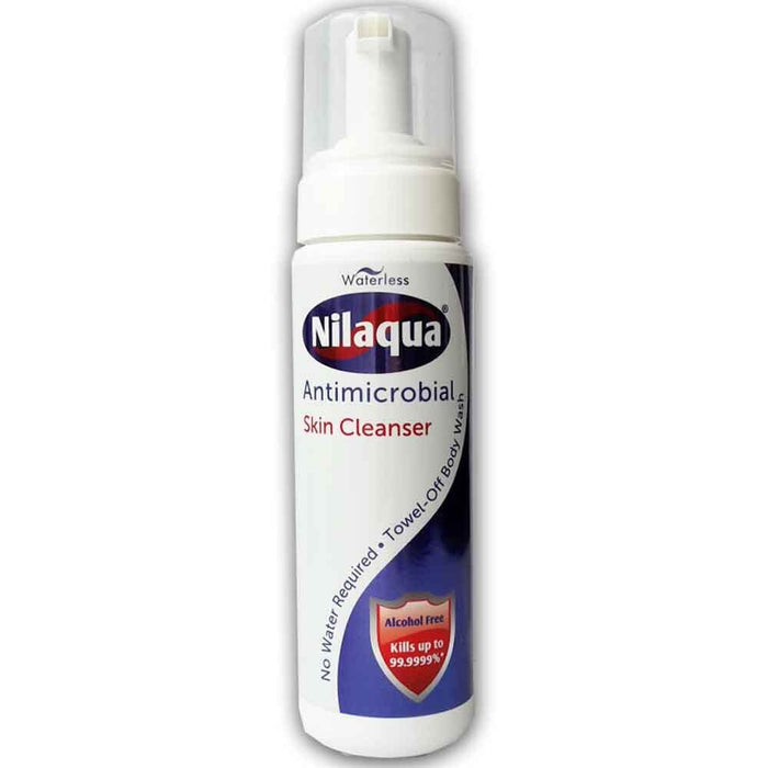 Image of Nilaqua Skin Cleanser With Anti-Bacterial Properties 200ml on a plain background.