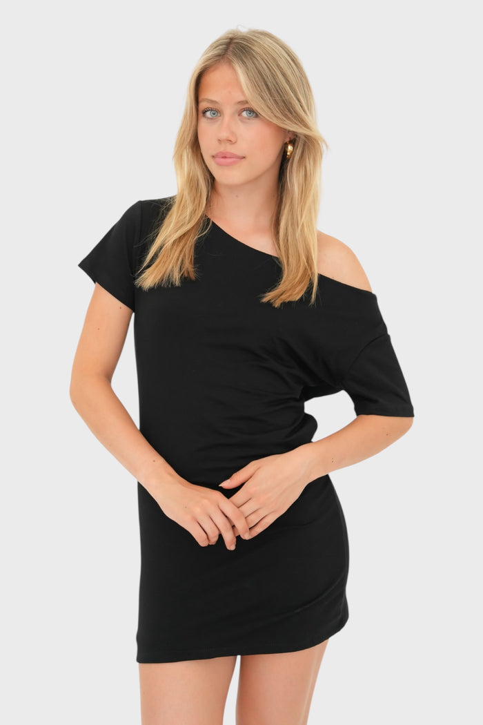 "Noir" dress black