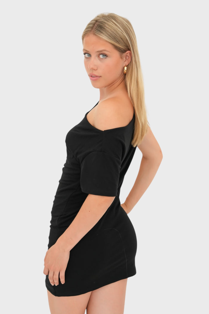 "Noir" dress black