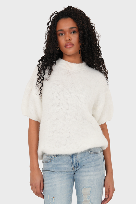 "Noor" sweater light creme
