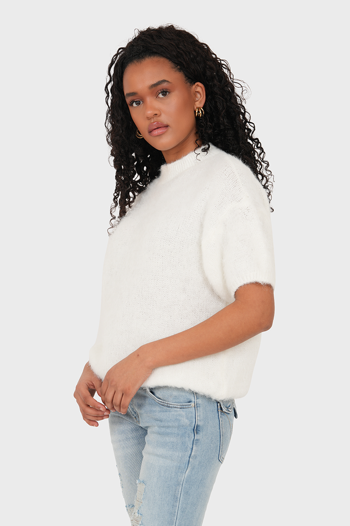 "Noor" sweater light creme